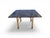 Vintage Italian Smoked Glass and Brass Table, 1970s For Sale - Image 9 of 9