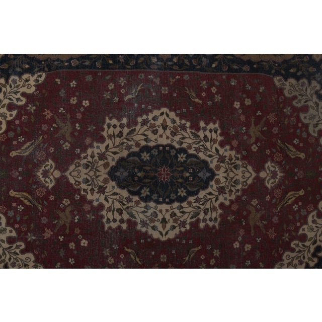 1960s Turkish Animal Pictorial Rug 8'10'' X 12'2'' For Sale In Philadelphia - Image 6 of 13