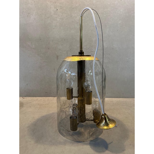 Vintage Hanging Lamp from Doria Leuchten, 1960s For Sale - Image 4 of 17