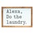 Add charm and a touch of humor to your laundry room with the Alexa Laundry Wall Sign. Featuring the playful phrase "Alexa,...