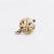 Early 20th Century Antique Victorian / Aesthetic Enamel & Gold Plated Bracelet Charm or Fob For Sale - Image 5 of 11