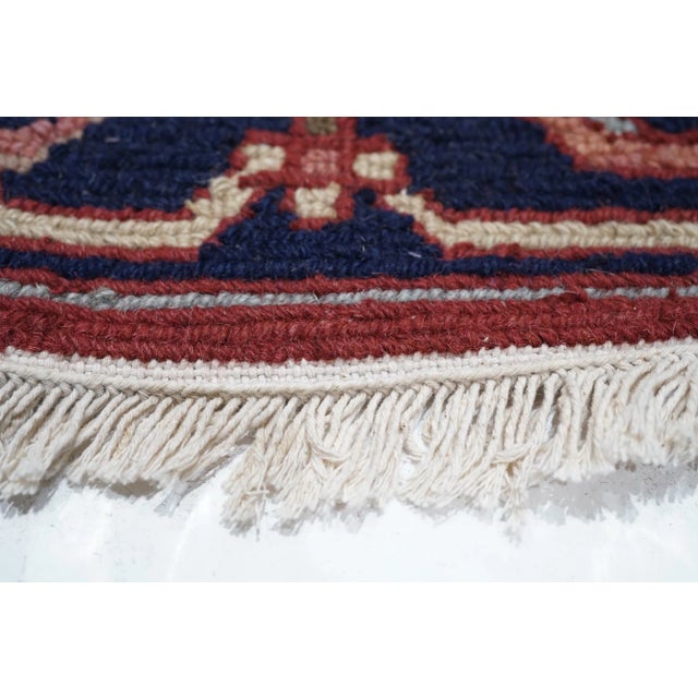 Turkish Turkish Sumak Flat Weave Wool Rug 4'0" X 10'2'' For Sale - Image 3 of 9