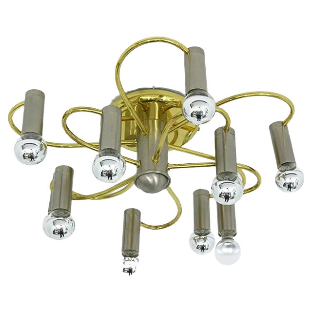 Ceiling Lamp from Honsel, 1980s For Sale