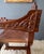 Spanish Colonial Savonarola Chair With Carved Lion Heads and Tooled Leather For Sale - Image 18 of 18