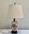 Textile 1970s Vintage Chinoiserie Table Lamp With Silk Shade For Sale - Image 7 of 8