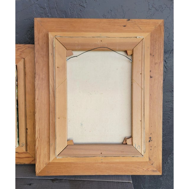 European Street Scene Street Paintings - A Pair For Sale - Image 15 of 16