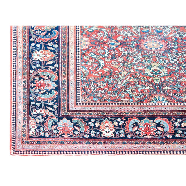 Late 19th Century Persian Sarouk Farahan Rug For Sale - Image 11 of 14