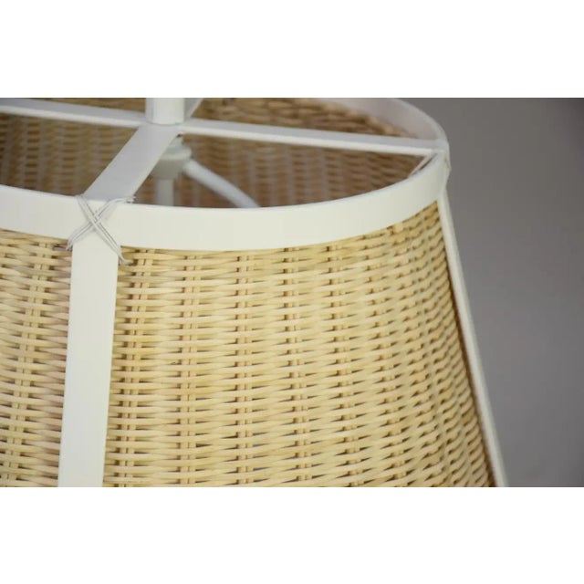 Not Yet Made - Made To Order Caeli-W Monumental Steel Rattan Pendant Light, Flow Collection For Sale - Image 5 of 10