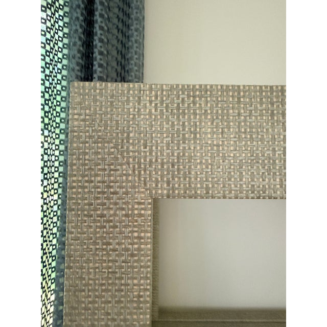 Villa & House Villa & House Grasscloth Wrapped Etagere For Sale - Image 4 of 9