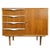 Vintage mid-century Danish design chest of drawers designed by František Jirák for Tatra Nábytok Pravenec in the 1960s....