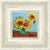 Wood "Sunflowers" Contemporary Still Life Oil Painting For Sale - Image 7 of 12