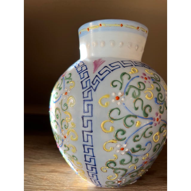 Antique Thomas Webb Moroccan Glass Vase For Sale - Image 9 of 14