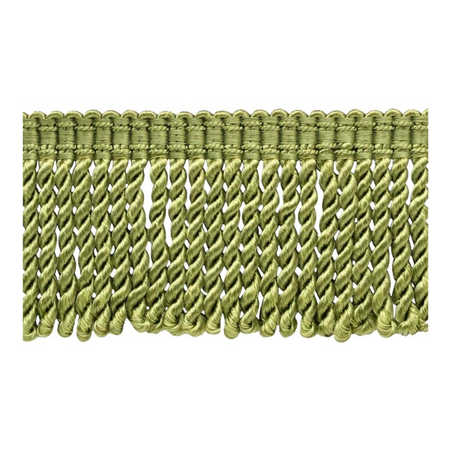 Vintage Bullion Fringe Chartreuse, 20 Yards For Sale