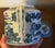 Antique 19th Century Chinese Export Blue & White Porcelain Canton Tea Pot For Sale - Image 4 of 12