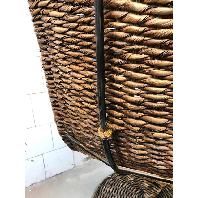 1970s S Chair in Braided Rope by Marzio Cecchi, 1970s For Sale - Image 5 of 8