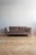 Wood Modern European Velvet Sofa with Striped Upholstery, 2000s For Sale - Image 7 of 7