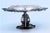 Silver Relieved Silver Paddle with Shell Shape. For Sale - Image 8 of 10