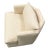 Mid-Century Modern 80's Directional Freshly Upholstered Swivel Chair For Sale - Image 3 of 10