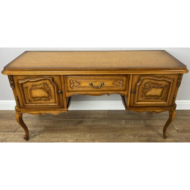 Vintage Louis French Carved Cupboard For Sale - Image 11 of 11