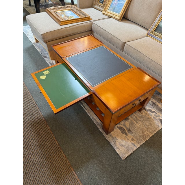 Mid-Century Modern French Saint Martine Games Coffee Table For Sale - Image 3 of 12