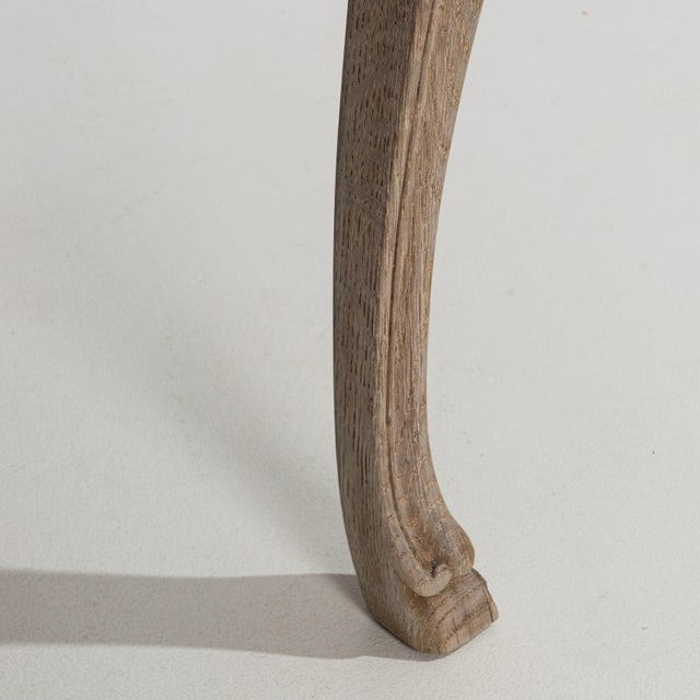 Early 20th Century Louis XV Side Table In Oak For Sale - Image 4 of 13
