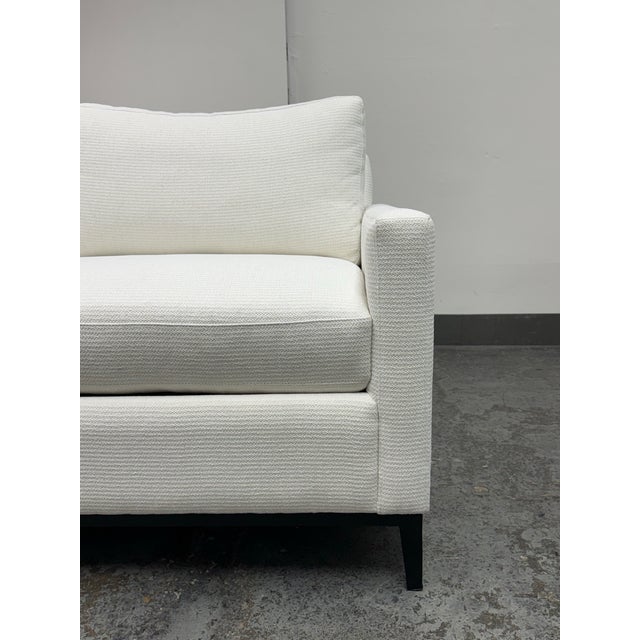 Metal Room & Board Modern Robin Loveseat For Sale - Image 7 of 12