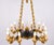1960s Antique French Empire Style Gilt and Patina Bronze Chandelier, 1960s For Sale - Image 5 of 17
