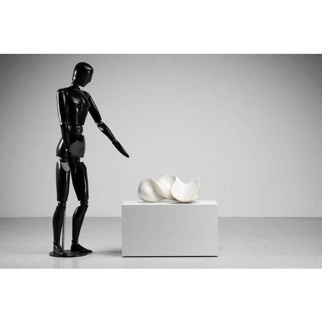 Frie, Abstract Carrara Marble Sculpture, 1970, Marble For Sale - Image 3 of 18
