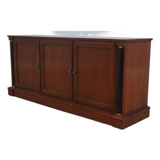 Ethan Allen French Empire Cherry Sideboard For Sale