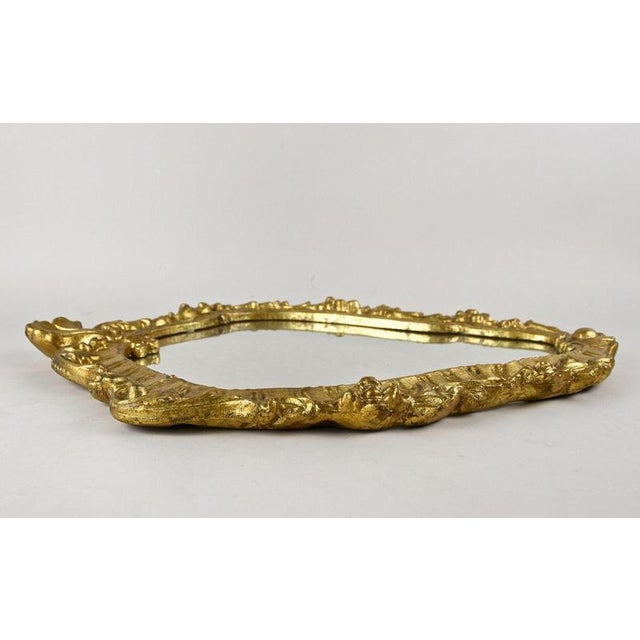 Baroque Handcarved Gilt Wall Mirror, Italy, 1790s For Sale - Image 16 of 18