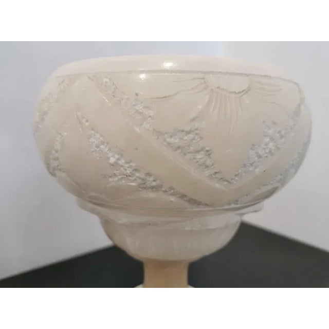 Vintage Alabaster Lamp, 1970s For Sale - Image 4 of 12
