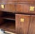 1970s Thomasville Campaign Style Walnut Bar Cart With Cabinet and Extendable Flip Top For Sale - Image 10 of 10