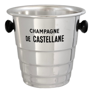 Vintage French "Champagne De Castellane" Champagne Bucket