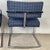 Blue Brno Style Flat Bar Chrome Cantilever Armchairs, Pair For Sale - Image 8 of 12