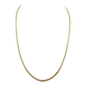 Mid 20th Century 14kt Yellow Gold 18" Box Chain