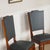 Art Deco Chairs with Petrol Faux Leather Seats, 1930s, Set of 6 For Sale - Image 9 of 18