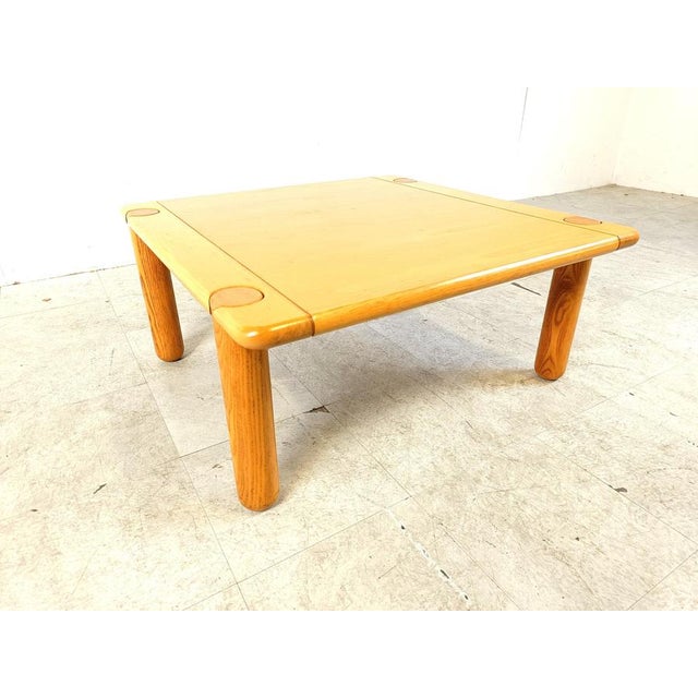 Mid-Century Wooden Coffee Table, 1970s For Sale - Image 3 of 9