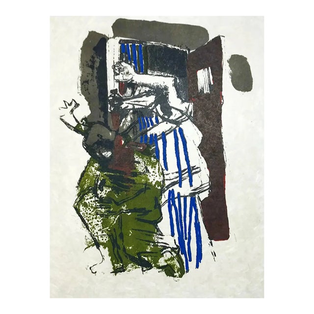 Paul Guiramand Original Lithograph 6 Mourlot Freres 1962 For Sale