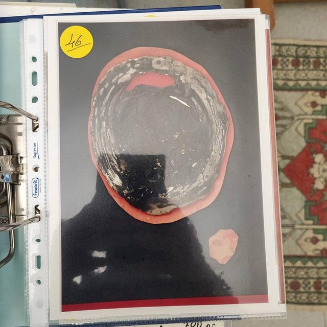 Red Andrea Raccagni, 1958, Mixed Media For Sale - Image 8 of 10