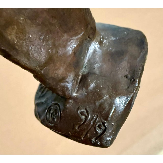 Reg Butler, Reg Butler Bronze Sculpture Musee Imaginaire Abstract Brutalist Female Figure For Sale - Image 17 of 18
