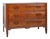 French Rustic Chest of 3 Drawers in Oak, 1850s For Sale