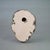 Silver Mid Century Modern Terra Cotta Mask of a Tribal Man C1997 For Sale - Image 8 of 9