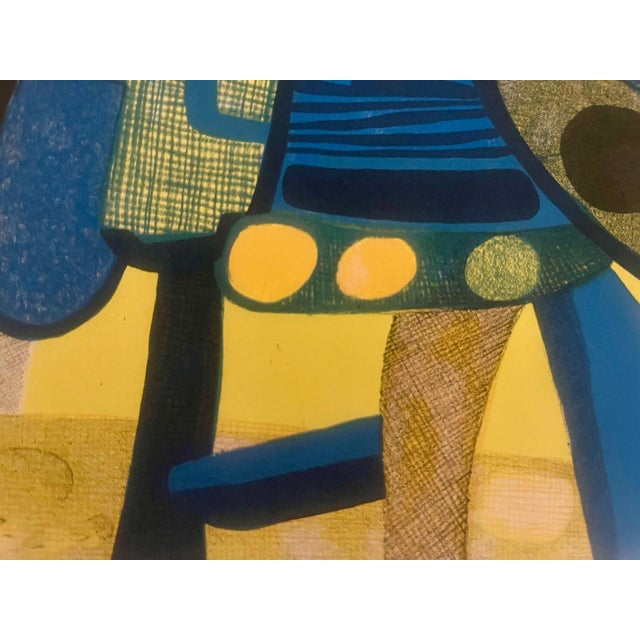 Maurice Estève, Two Thieves, 1969, Lithograph For Sale - Image 4 of 7