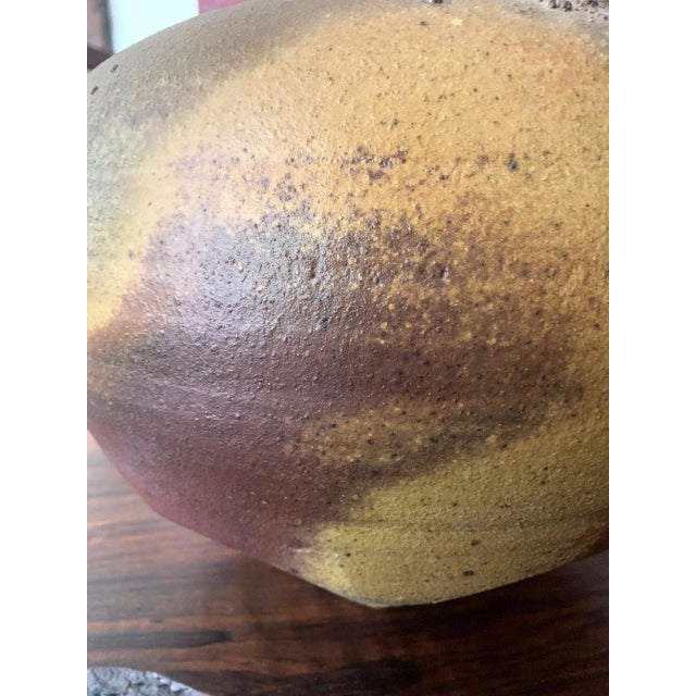 Modern Wood-Fired Ceramic Jar Paul Chaleff For Sale - Image 3 of 13