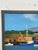Coastal Don George Boats Docked in Colorful Harbor, Signed For Sale - Image 3 of 12