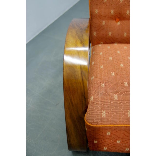 Tank Armchair in Laminated Bentwood attributed to Miroslav Navratil, 1930s For Sale - Image 4 of 15