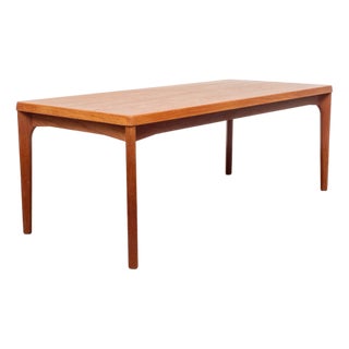 Vintage Teak Coffee Table by Henning Kjærnulf for Vejle Mobelfabrik, 1960s For Sale