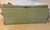 Ethan Allen Classic Rolled Arm Skirted Sofa in Aqua Texturized Woven Fabric For Sale In Providence - Image 6 of 12