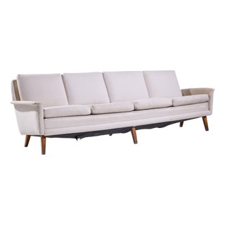 Folke Ohlsson for Dux Mid Century Danish Sofa For Sale