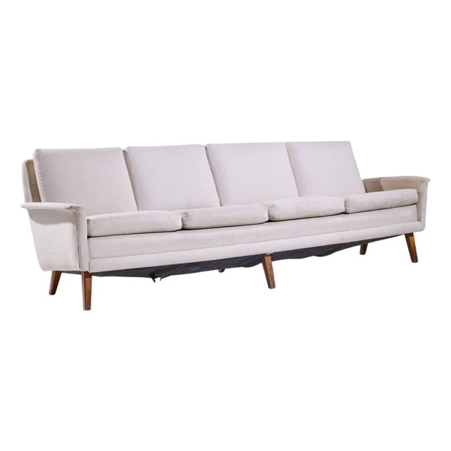 Folke Ohlsson for Dux Mid Century Danish Sofa For Sale